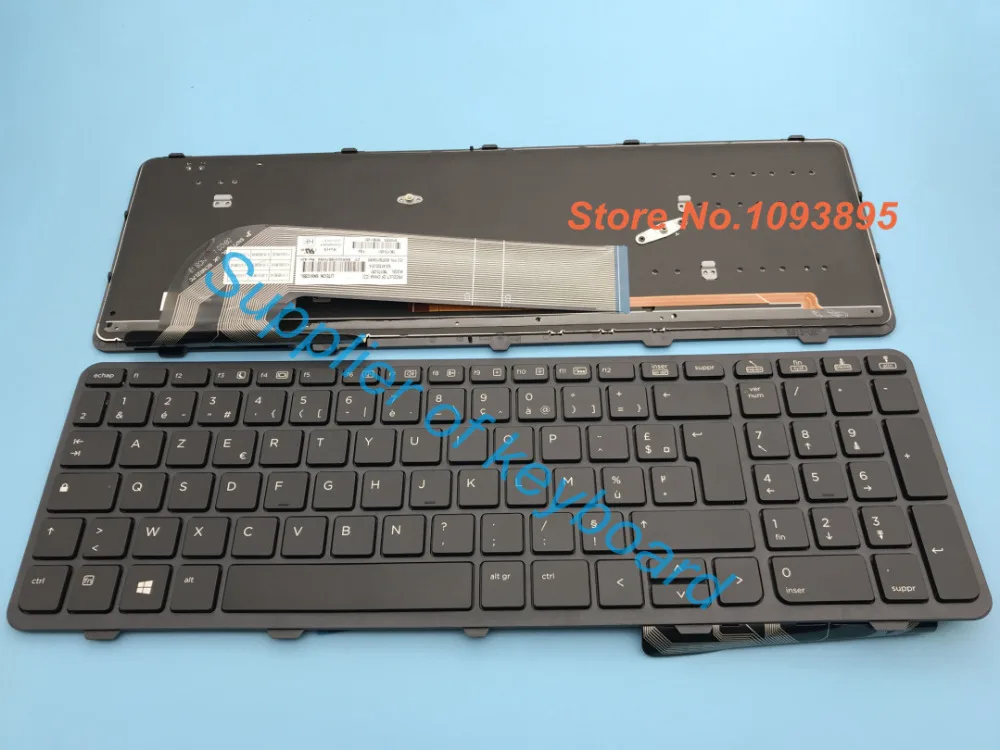 

Original NEW Azerty keyboard For HP Probook 450 G2 455 G2 470 G2 Azerty French keyboard With Frame Backlit 780170-051