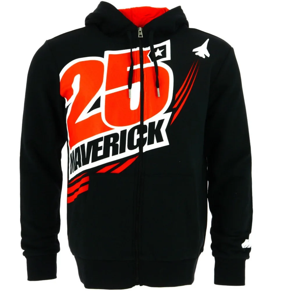 

2018 Moto GP 25 zipper hoodie MM93 motorcycle sweatshirt cotton jacket for yamaha 2 colors