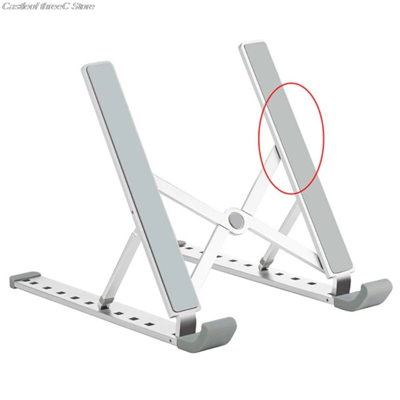 

Universal Aluminum Alloy Portable Folding Stand Bracket Holder Mount for PC Computer Notebook Laptop Accessories