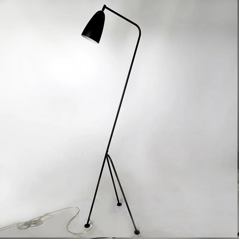 Modern floor lamp black metal lamp shades adjusted angle AC 110V - 220V for dining room living room bedroom flower lamp