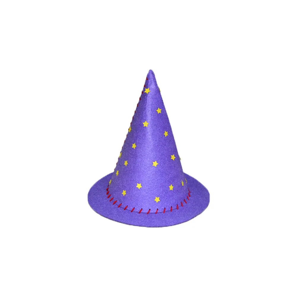 Вечерние шляпа ведьмы Magic Hat для детей ручной работы DIY Развивающие игрушки для детского сада Хэллоуин Подарочная шапочка