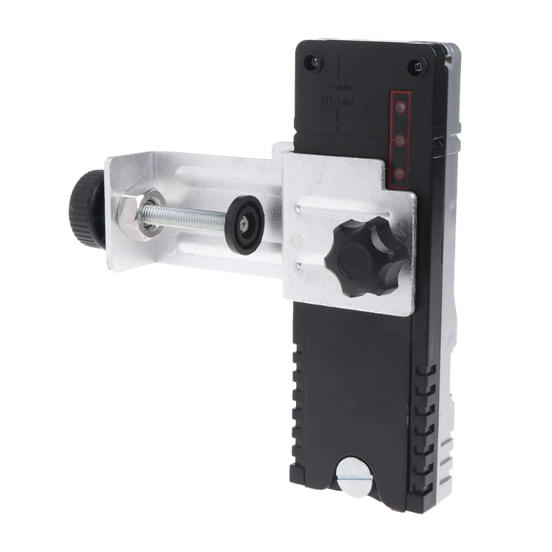 Billig Level Laser Detektor Rot Strahl Licht 635nm Kreuz Linie Outdoor Empfänger mit Clamp