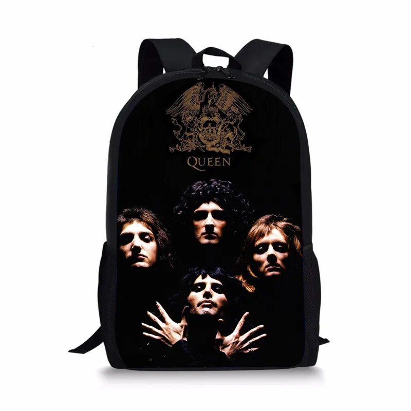 THIKIN детские школьные сумки queen группа Bohemian Rhapsody печать большой рюкзак 3 шт./компл. дети пользовательские студентов книжные сумки - Цвет: YQ2062C