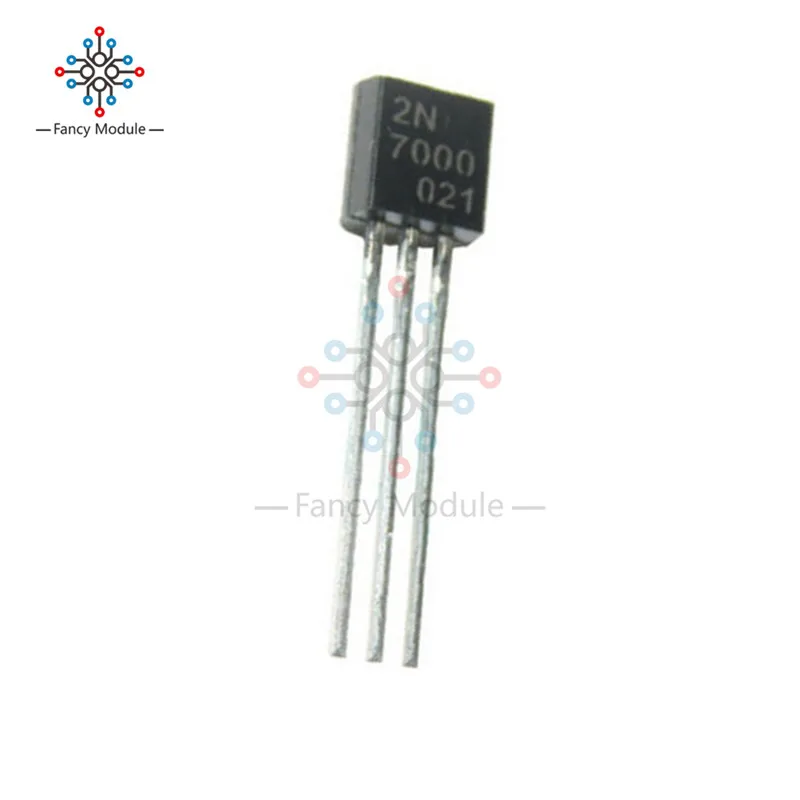 10 шт. 2N7000 TO-92 MOSFET N-CHANNEL 60V 0.2A транзистор