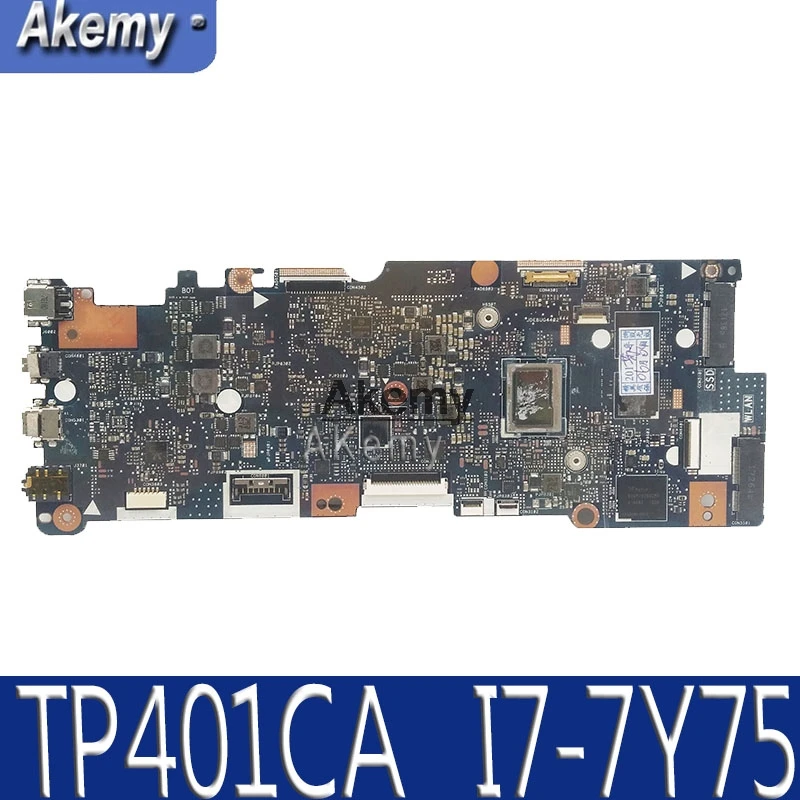 TP401CA материнская плата для ноутбука ASUS VivoBook Flip 14 TP401CA TP401C TP401CA7Y30 материнская плата i7-7Y75 8 ГБ ОЗУ 128 Гб SSD