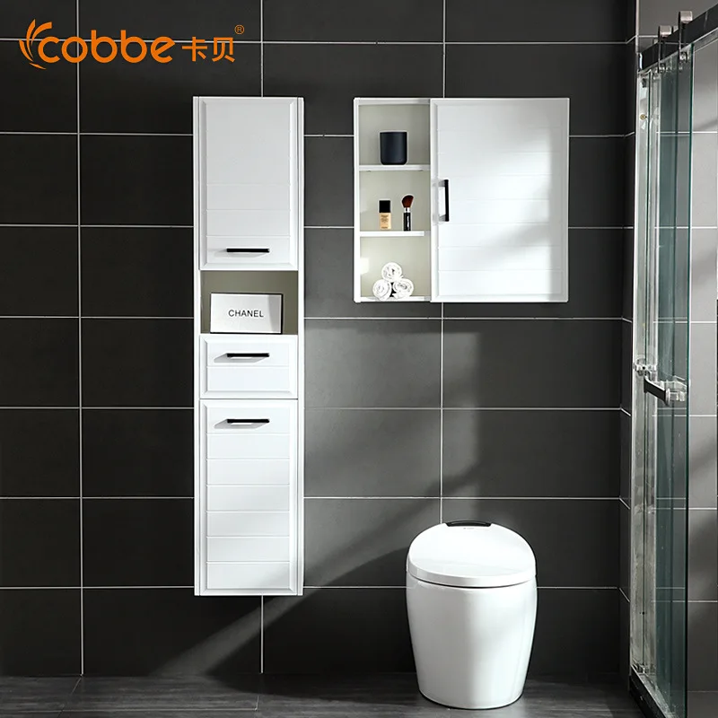 

2018 Rushed Real Fechadura Padlock Bathroom Cabinet Combination Wash Basin Side Cabinet, Toilet Modern Simple Basin, Washroom.