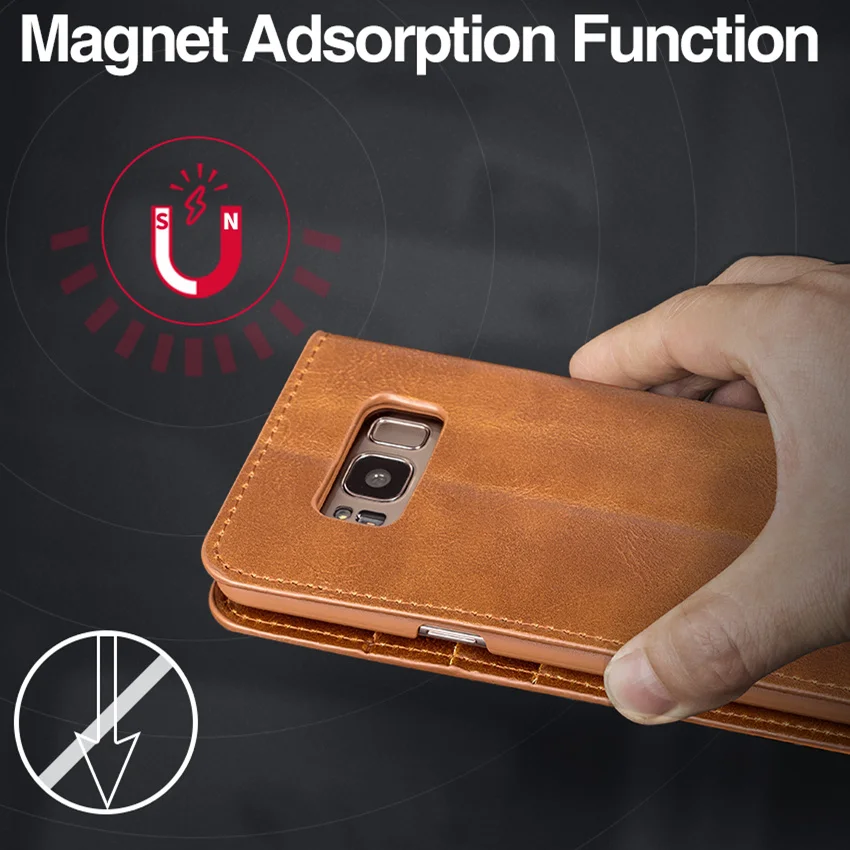 Musubo Luxury Flip Leather Case For Samsung Galaxy S20 Ultra S20 Plus 5g S10 S10+ S10E S9 S9+ Cover Casing Card Slot Coque Capa