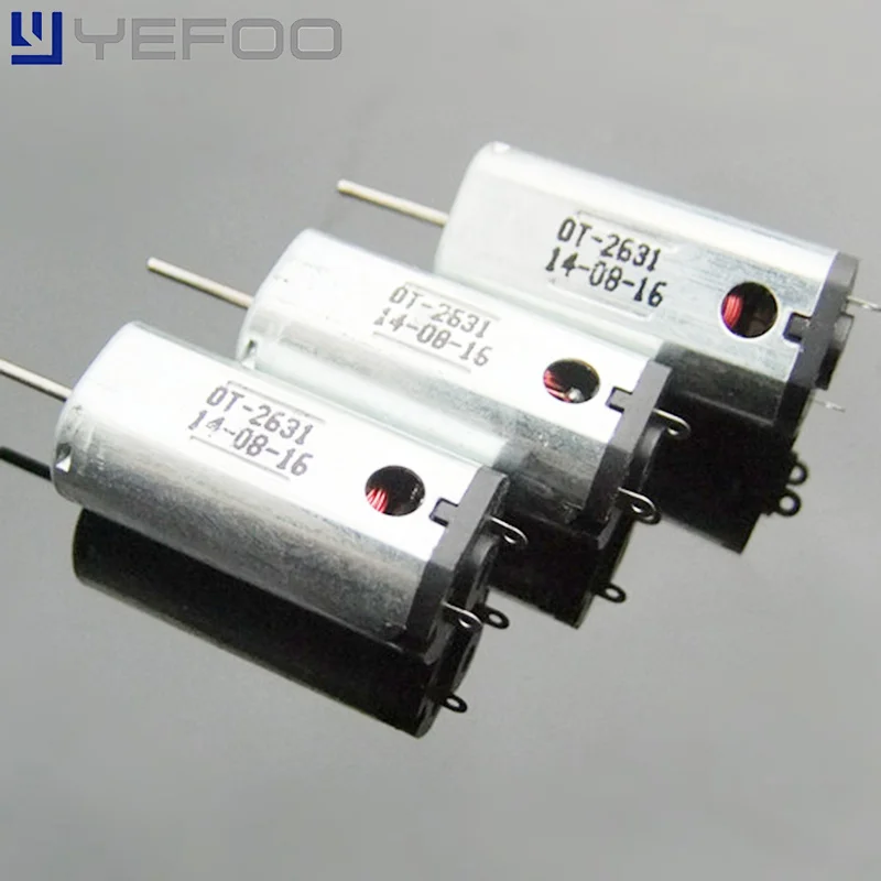 10 Pcs N50 Micro Motor Model Small Motor with Heat Dissipation Hole