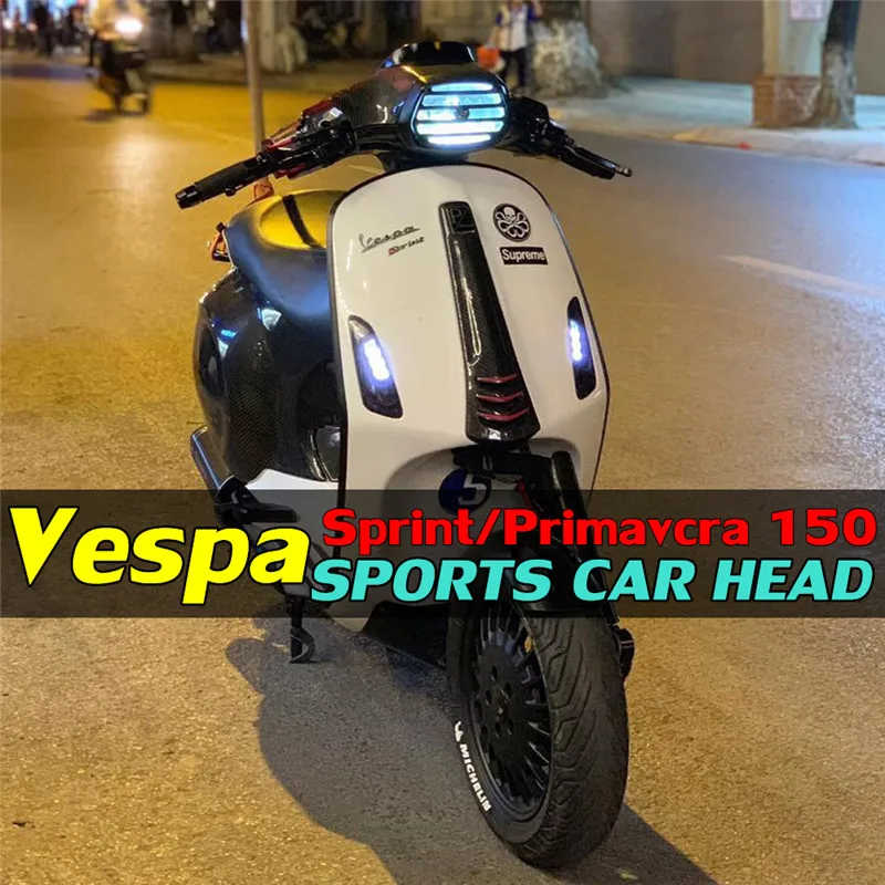

Motorcycle Curved handle handlebar Direction handle Dashboard enclosure For piaggio Vespa sprint 150 primavcra 150 GTS 300
