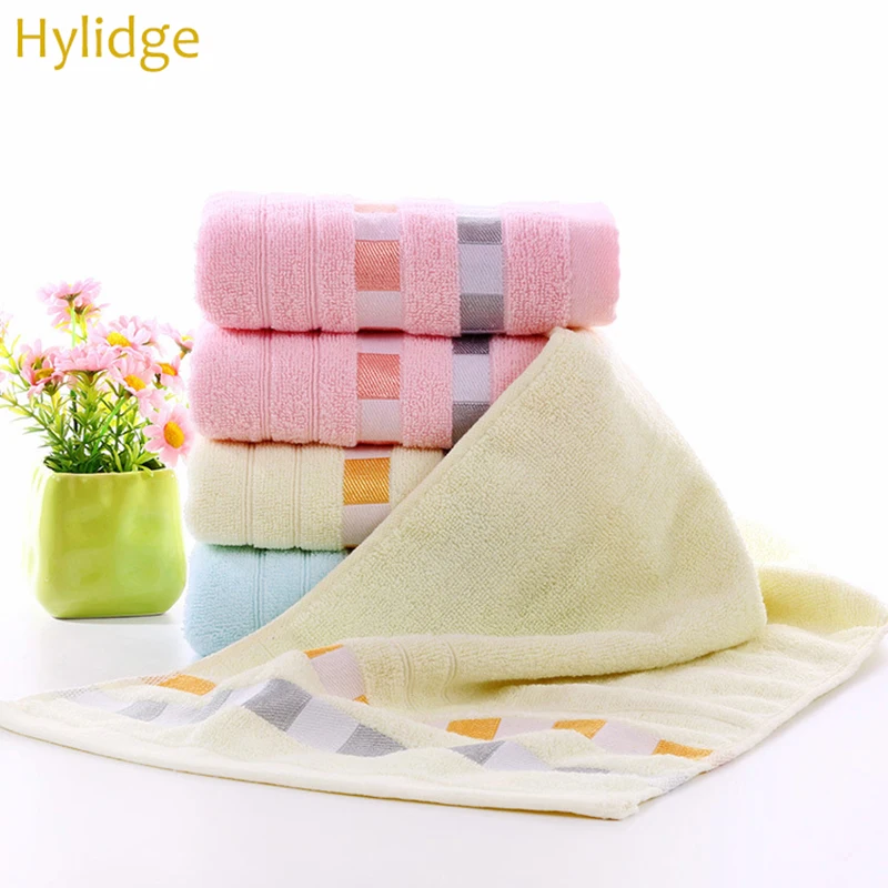 Hylidge 33*74CM Children Kids Face Towel Cotton Baby Towel Terry Absorbent Washcloths Bath Towel