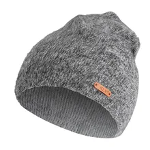 Горячая зимняя вязаная шапка из мягкой шерсти, теплая короткая Шапка-бини для мужчин и женщин 19ING