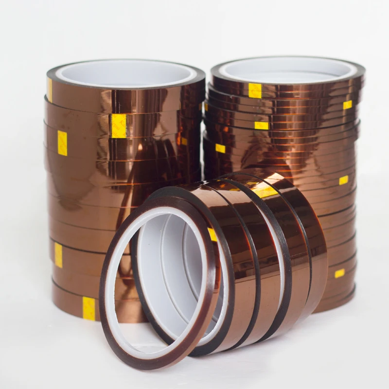 High quality 5mm Heat Resistant Tape High Temperature Polyimide 100ft One side Adhesive Rolls| | - AliExpress