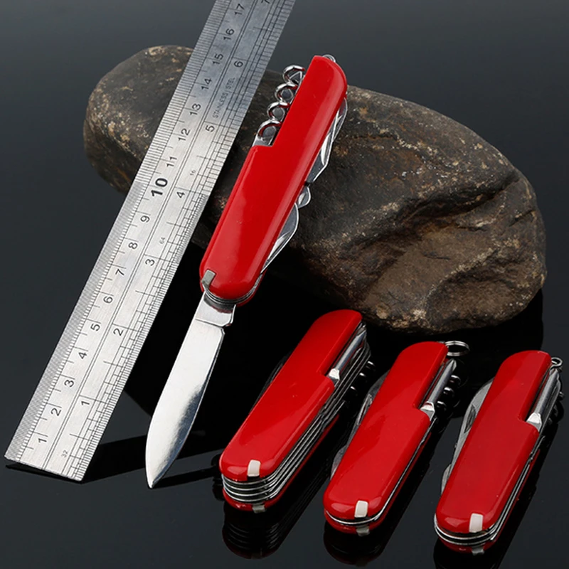 

Multifunctional Swiss Knife Multi Purpose Army Folding Pocket Knife Outdoor Camping Survival Hunting EDC Tools