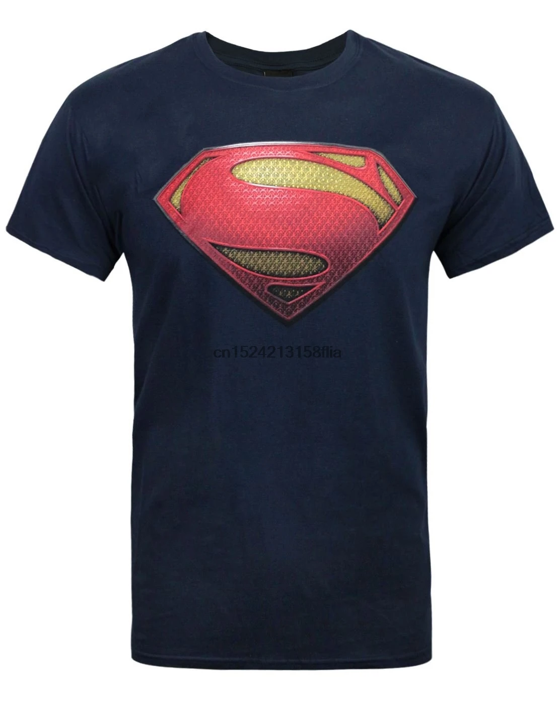 Official Superman Man of Steel Textured Men's T Shirtin TShirts from