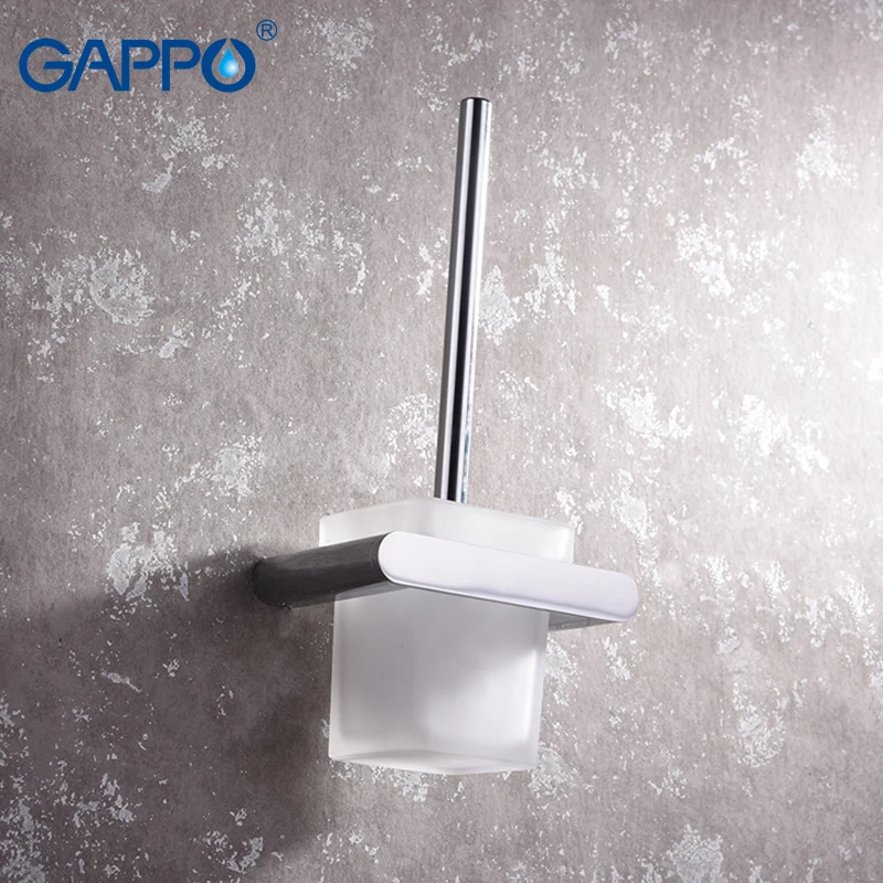 

GAPPO Toilet Brush Holders wall mounted bathroom Brush Holders hanger bath hardware accessories storage