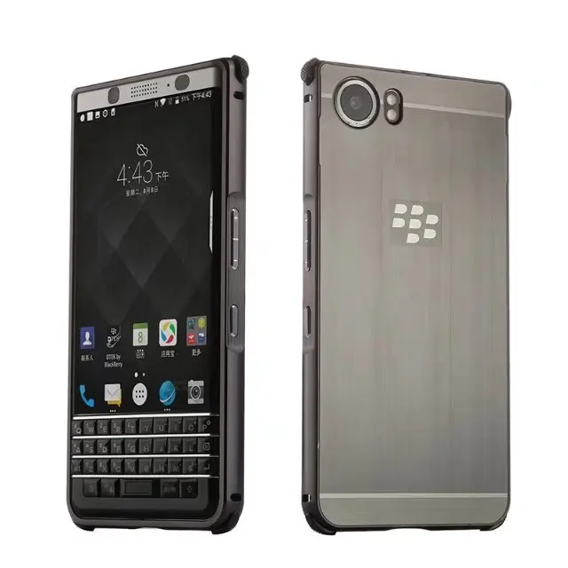 Для BlackBerry KEYone чехол для телефона металлический алюминиевый бампер+ PC акриловый 2 в 1 гибридный Чехол Двойной защитный чехол для KEYone