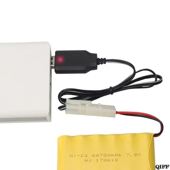 

Drop Ship&Wholesale Rechargeable Battery Charger Ni-Cd Ni-MH SC Batteries Pack KET-2P Plug Power Adapter 7.2V 250mA Output APR28
