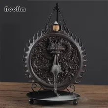 Керамические скульптуры дракона с железная стойка курильница для благовоний горелка домашний декор креативный благовония в виде конуса держатель+ 20 шт пирамидки благовоний