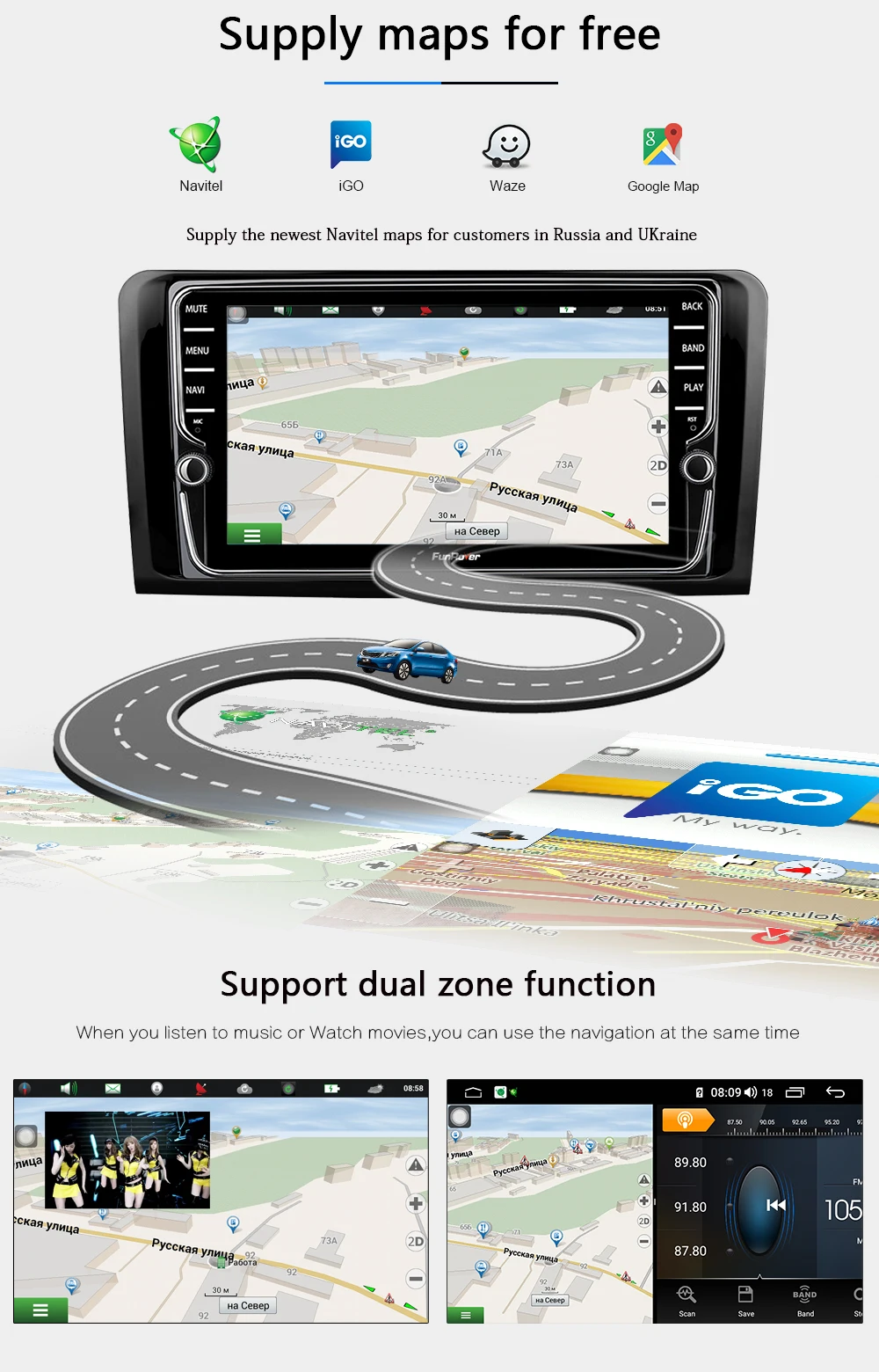 Clearance Funrover 8 cores android 9.0 2 din car dvd multimedia player for Mercedes Benz ML W164 GL X164 ML350 ML320 ML280 GL350 gps radio 13 Clearance Funrover 8 cores android 9.0 2 din car dvd multimedia player for Mercedes Benz ML W164 GL X164 ML350 ML320 ML280 GL350 gps radio 13