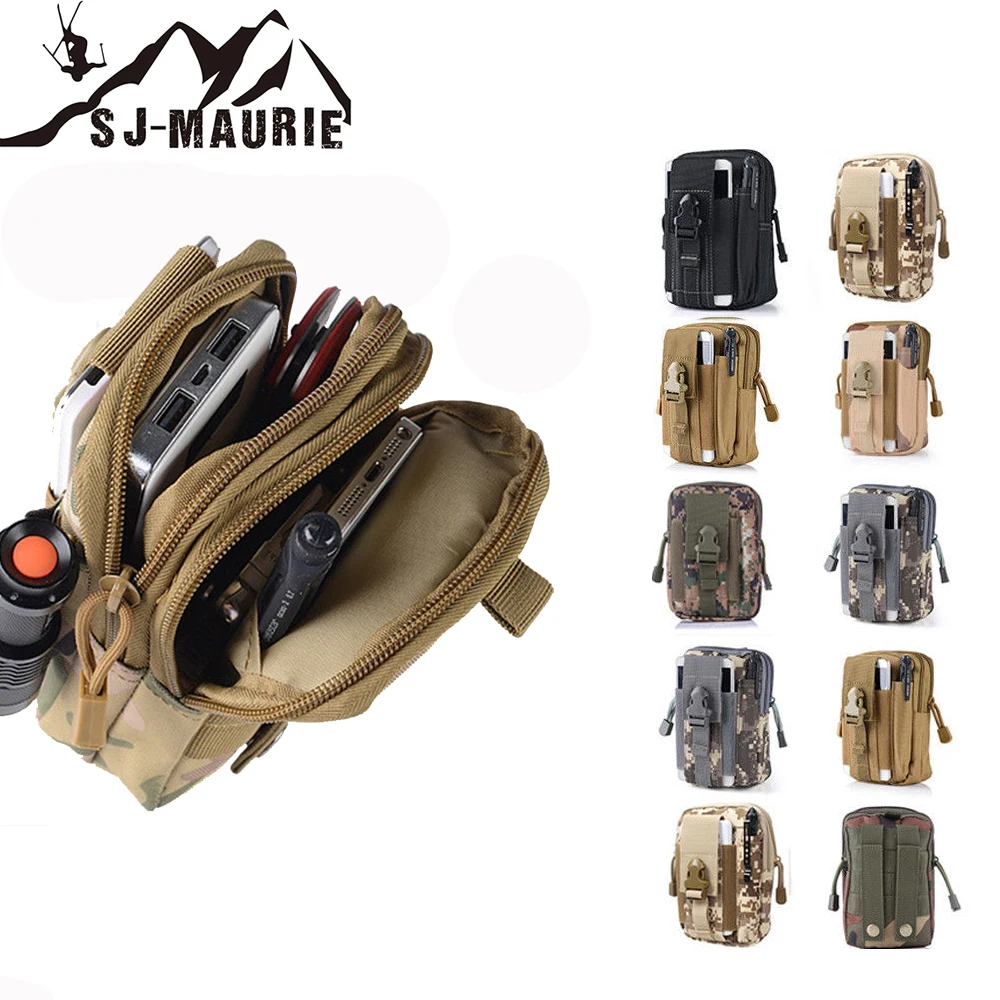 

Tactical Wallet Military Hunting Hiking Waist Bag Tactical Camping Bag 11 Colors Pouch Phone Case for Smartphone Running Bag
