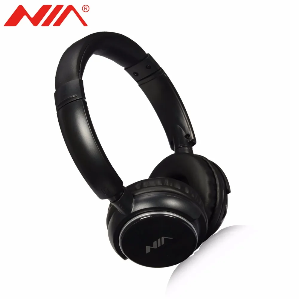 

NIA Q1 Original Bluetooth Wireless Headphone Five In One Sport Headsets Foldable Earphone with Microphone Support TF Card