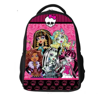 

High preppy primary kids school bag monster print school bag for boys cool children schoolbag child book bag mochila infantil