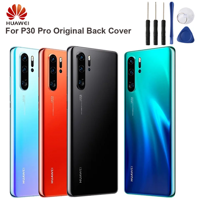 huawei, задняя батарея, стеклянная крышка, корпус двери для huawei P30 Pro P30PRO, задняя крышка из стекла, чехол