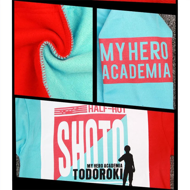 Аниме Мой герой Academy Shoto Todoroki мультяшный костюм для женщин мужчин Boku no Hero academic толстовки кофты теплое пальто куртки