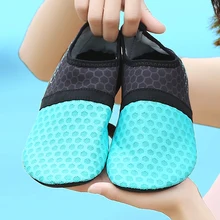 Мужская и женская пляжная летняя Уличная обувь легкая обувь для плавания для серфинга быстросохнущая акваобувь кожаные носки водонепроницаемая обувь