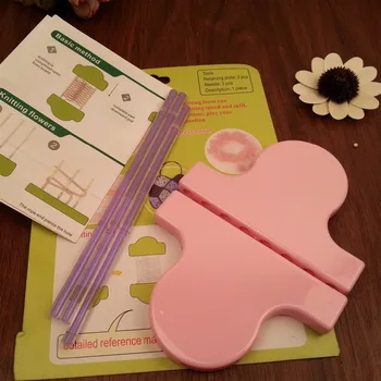 

Free Shipping Plastic Pattern knitting loom easy weaving tool for Easy Knit handmade crafts needlework