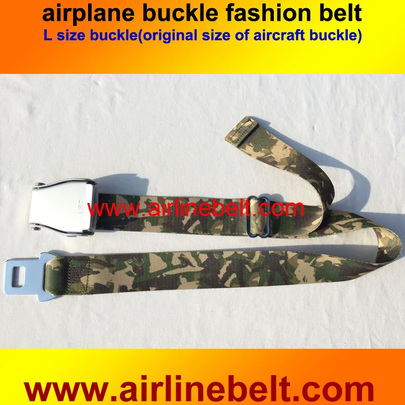 

Large size airplane buckle 38mm width Original aircraft seat belt buckle belt airline fashion belt men jeans belt free shipping