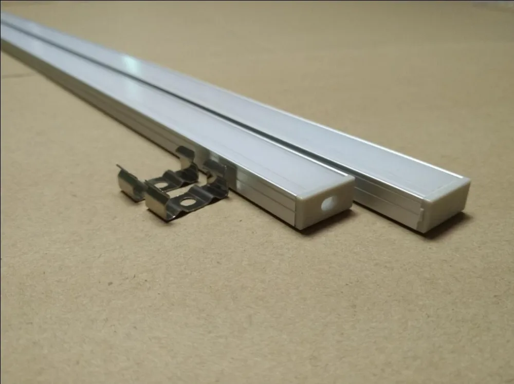 

Free Shipping Hot Selling aluminum profile with end caps 2meters/pcs 54m/lot aluminium profile for led Strips