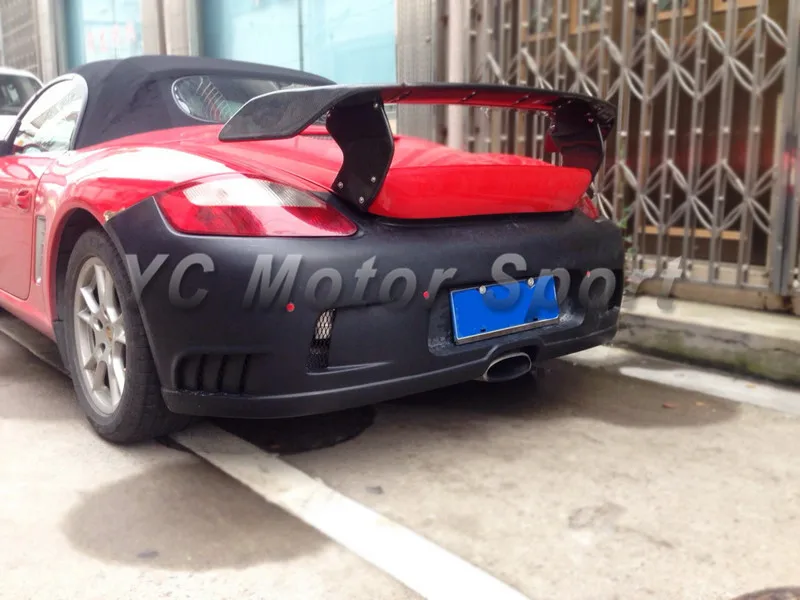 2005-2008 Porsche Boxster Cayman 987 Techart Style  Rear Spoiler CF (4)