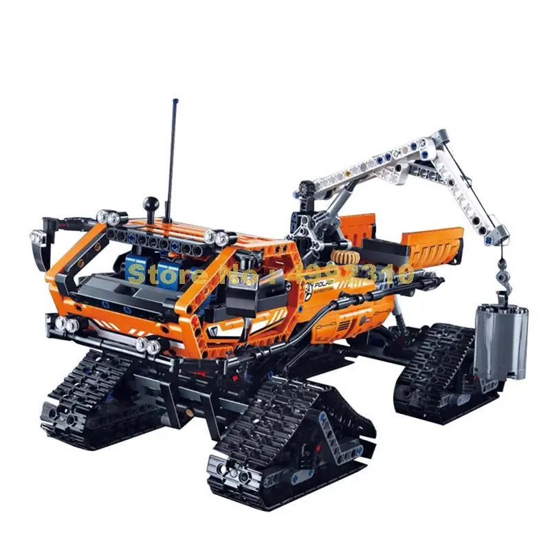 

913pcs technic mechanical group polar adventure vehicle building blocks 42038 Bricks Toy