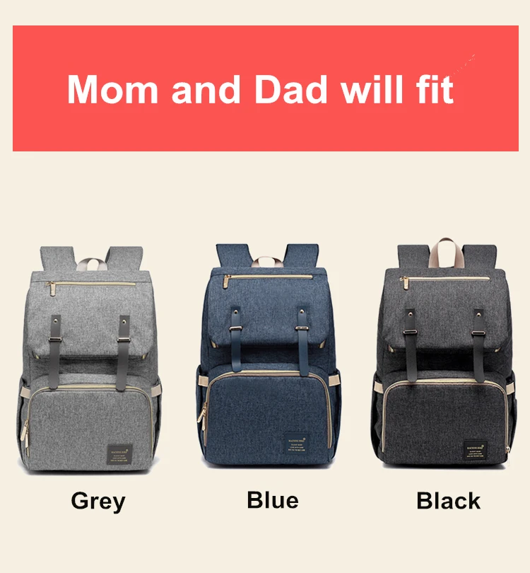 Fashion Diaper Bag Usb Interface Large Capacity Waterproof Mummy Maternity Backpack Nappy Bag Travel Baby Stroller Bag For Mommy (13)