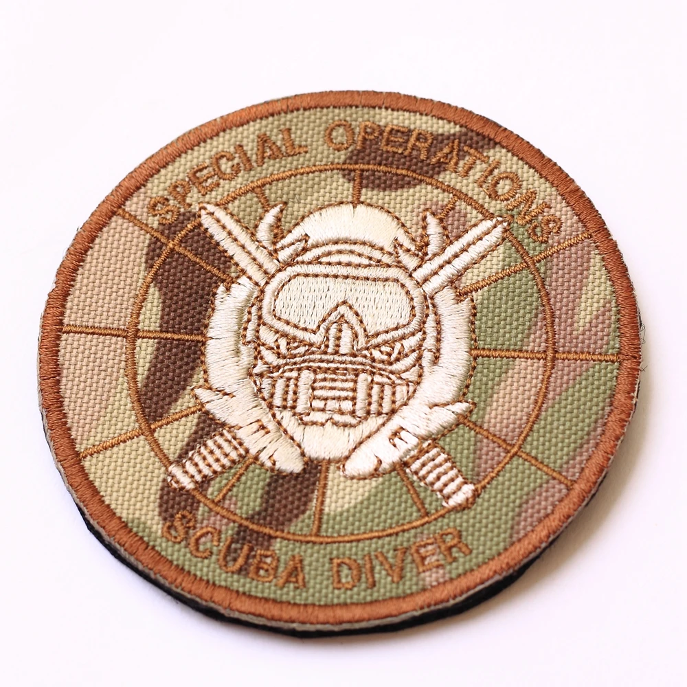

Military Enthusiasts "SCUBA" Tactical Morale Patch Army Armlet