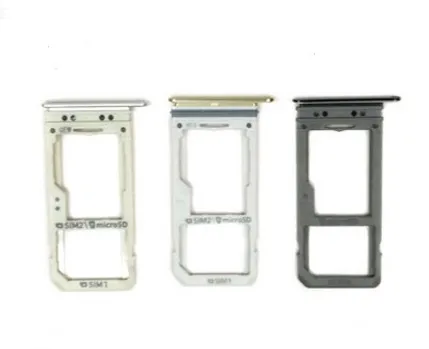

50pcs/lot Single Sim Card Holder Slot Tray For Samsung Galaxy S8 G950 And S8 Plus G955 Sim Card Tray