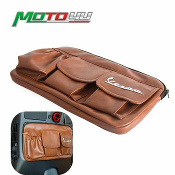 

New PU Leather Glove Bags Storage Bag For Piaggio Vespa 150 125 200 All Model GTS 300ie Super LX 125FL GTS 125ie Super GTS 300