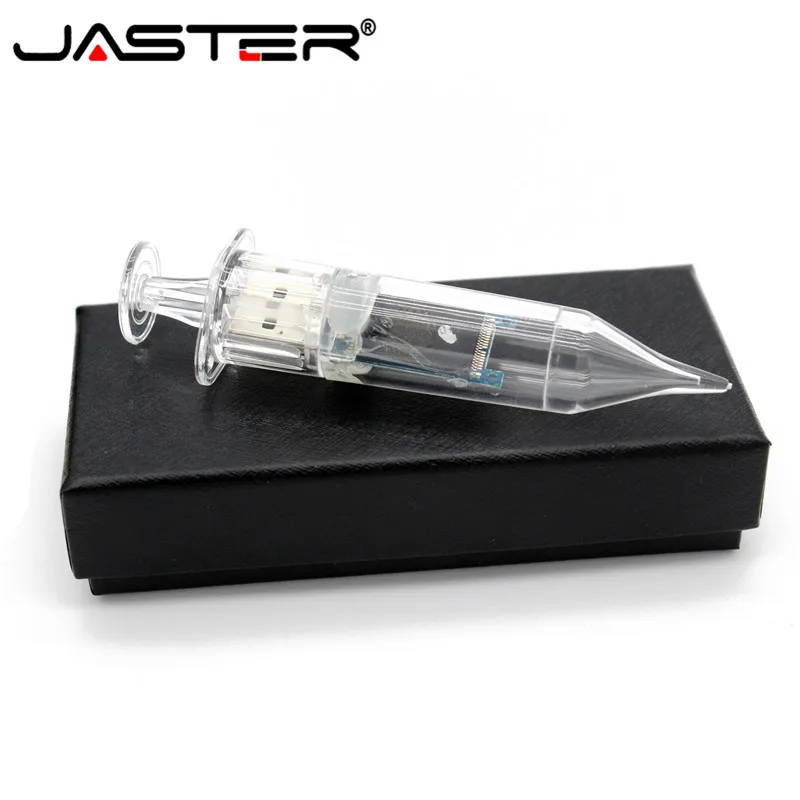 

JASTER emulational Doctor Syringe USB Flash Drive Doctors injector with gift box Pen Drive fashion pendrive 4GB 8GB 16GB 32GB