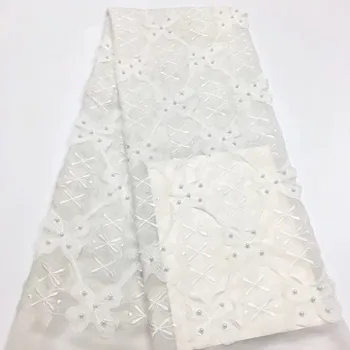 

French Lace Fabric Hot Sale Swiss Voile Lace Cotton Lace Best Selling African Lace Fabric For Women Sewing Dress HJ1465-1