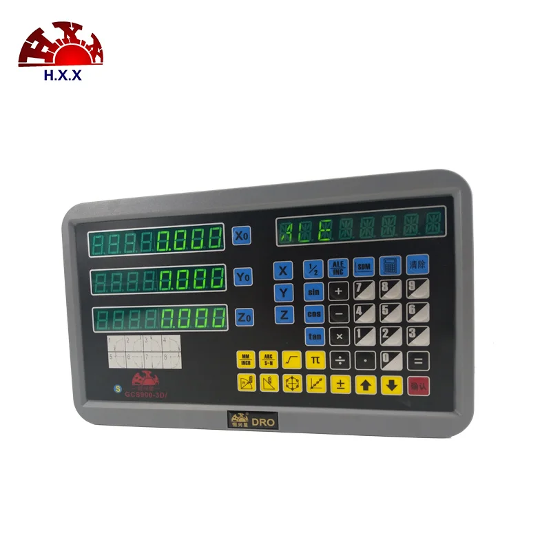 Дешево HXX завод хороший 3 оси цифровой индикации DRO GCS900 3D и 3 шт. линейные весы для мельницы шлифовальные станки проволоки резки