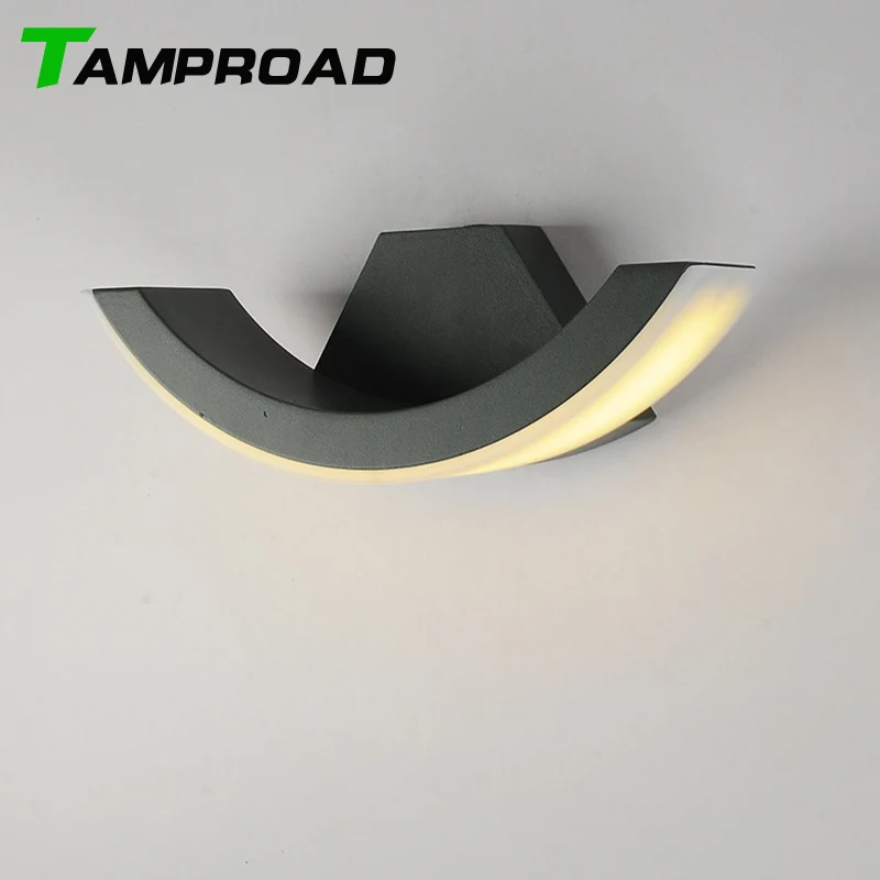 TAMPROAD Europese Archaize Outdoor Veranda Lichten Wandlamp voor Buitenmuur Yard Straat Trappen Buitenverlichting AC90-260V