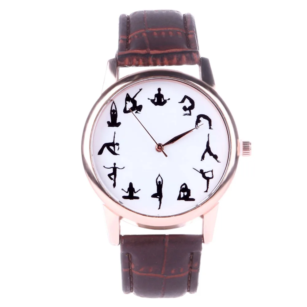 Buy Creative Design Yoga Watch Women Casual Leather