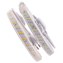 

220V Led Strip Light 2835 180Led/m Three Row Waterproof Flexible LED Tape Lights White/Warm White 1m 2m 5m 10m 15m 20m 50m 100m