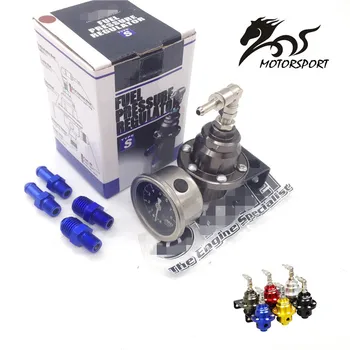

Universal Adjustable Fuel Pressure Regulator tomei type With gauge and instructions