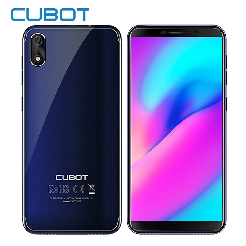 Новый Cubot J3 PRO 5 дюймов 4G Android мобильного телефона 1 ГГц 13MP + 2MP двойной сзади Камера