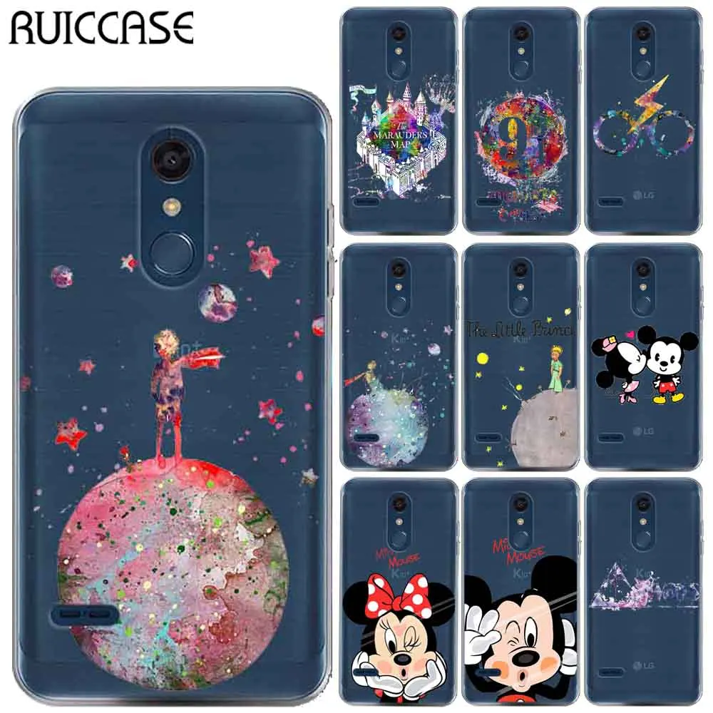 

RUICCASE Harry Potter Little Prince Soft TPU Case For Coque LG Aristo 2 Aristo2 Cute Mickey Minnie Silicon Phone Back Cover