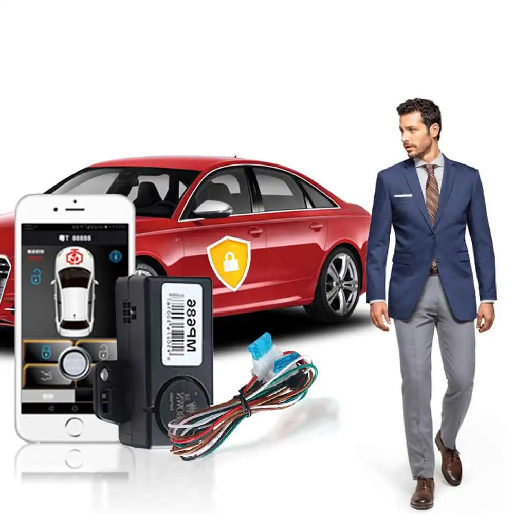 Mobile-phone-induction-control-switch-door-lock-remote-control-rear-box-comfortable-into-the-car-horn