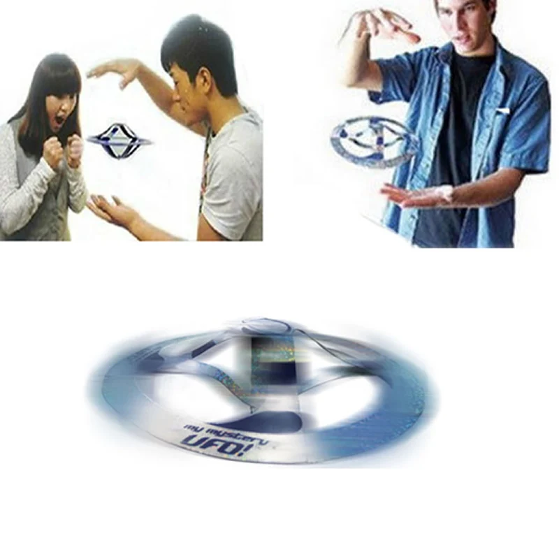 

1PC Kid Amazing Mystery UFO Floating Flying Disk Saucer Magic Cool Trick Toy New Arrival Novetly Toys W15