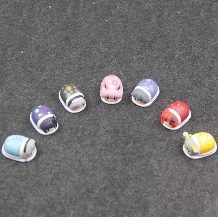 

7PCS/Set Honkai Impact 3 Kiana Kaslana Raiden Mei Bronya Zaychik Murata Himeko PVC Action Figure Collectible Model Toys With Box